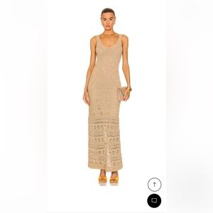 ALEXIS Gence Dress in Bronze Size S